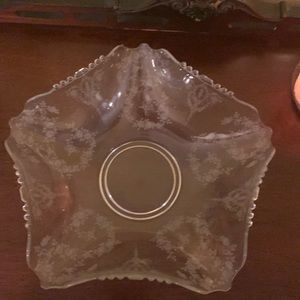 Vintage Tiffin Glass bowl